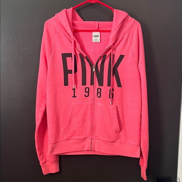 Victoria’s Secret PINK Zip Up Sweatshirt - Picture 1 of 6